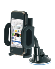 Univerzální držák s přísavkou CellularLine Crab pro mobilní telefony a smartphony, flexibilní rameno