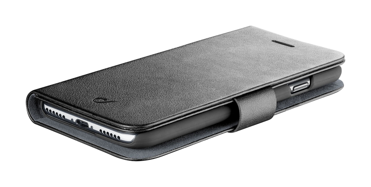 Pouzdro typu kniha CellularLine Book Agenda pro Apple iPhone 11 Pro Max, černé