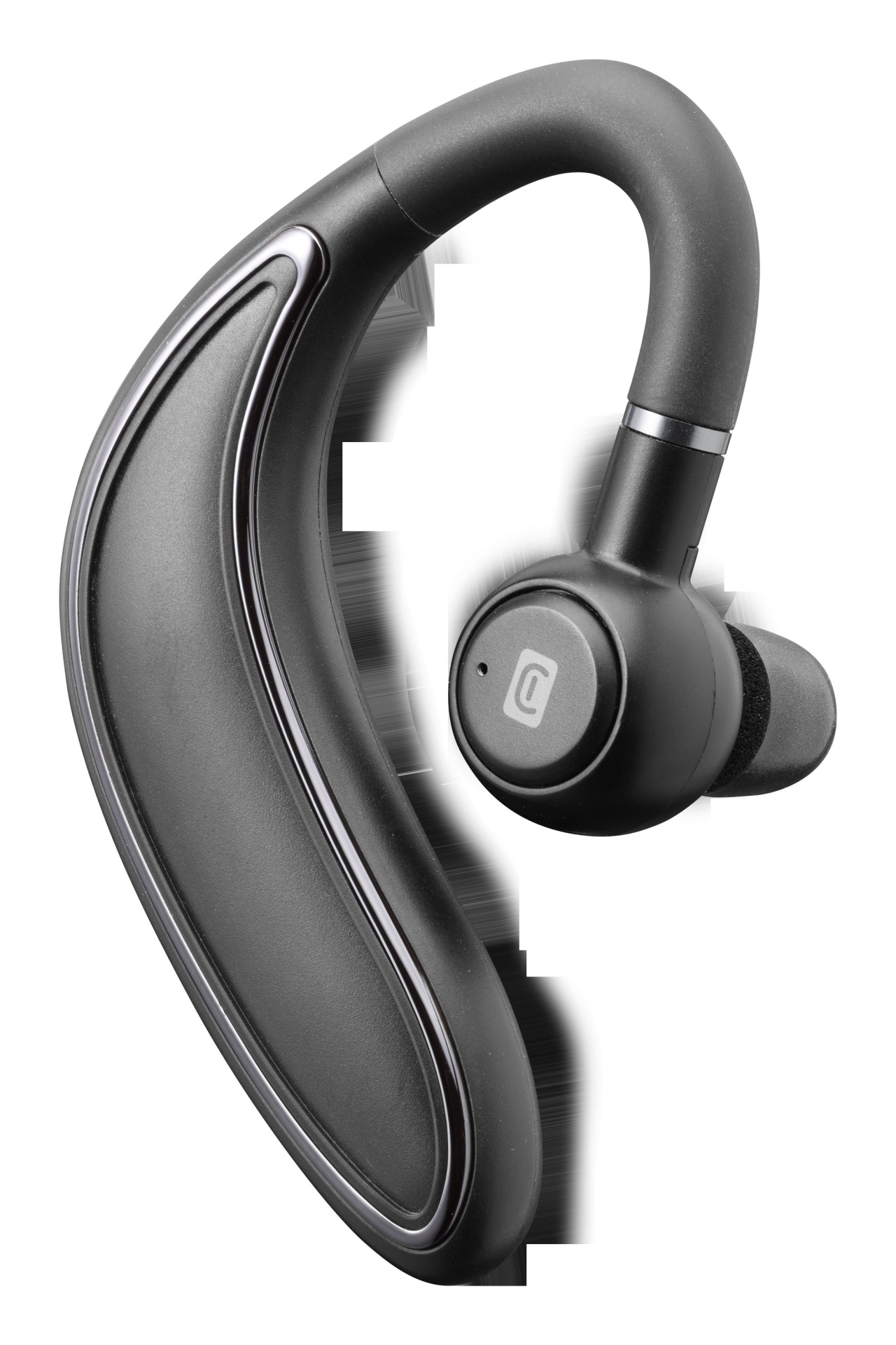 Bluetooth headset Cellularline Bold s ergonomickým tvarem, černý