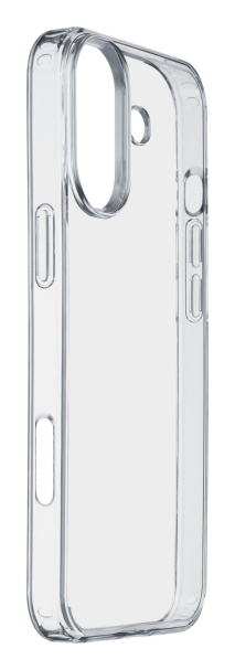 Zadní čirý kryt s ochranným rámečkem Cellularline Clear Duo pro Apple iPhone 16 Plus