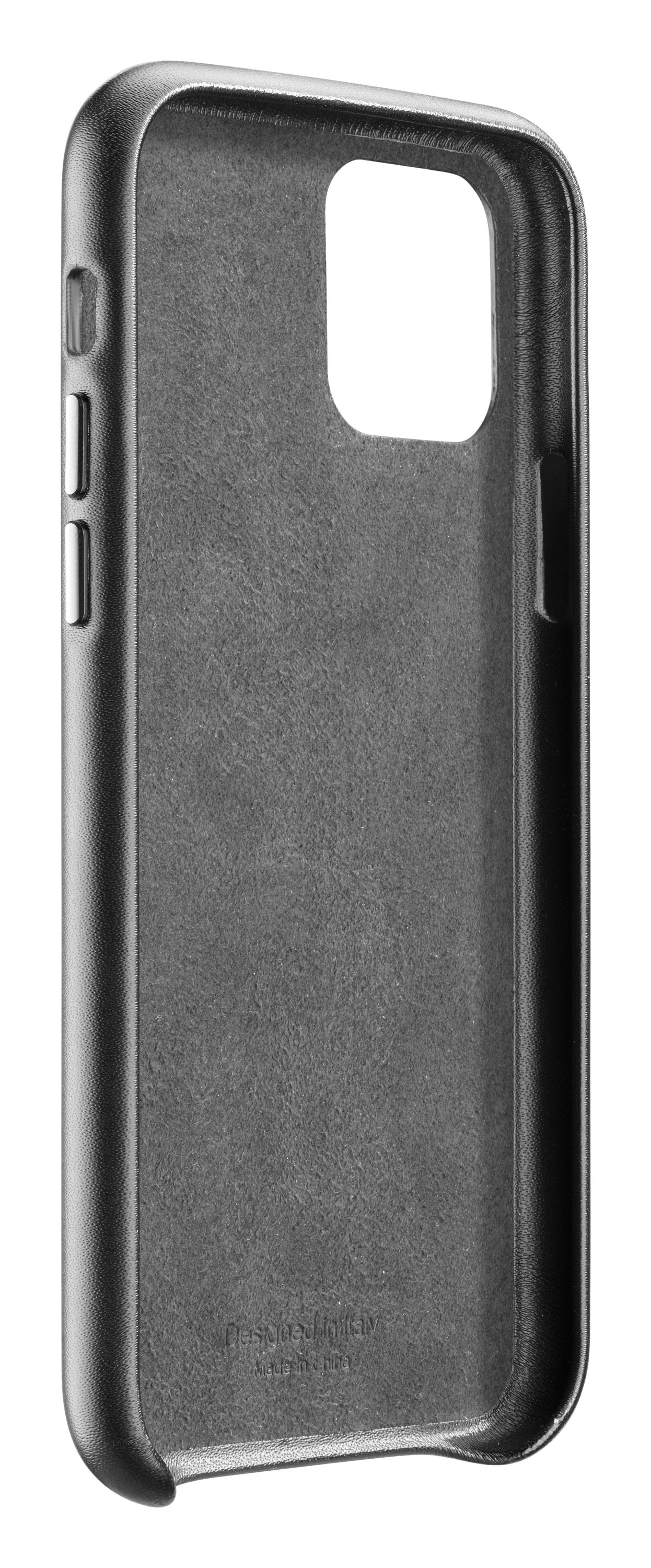 Ochranný kryt Cellularline Elite pro Apple iPhone 11 Pro Max, PU kůže, černý