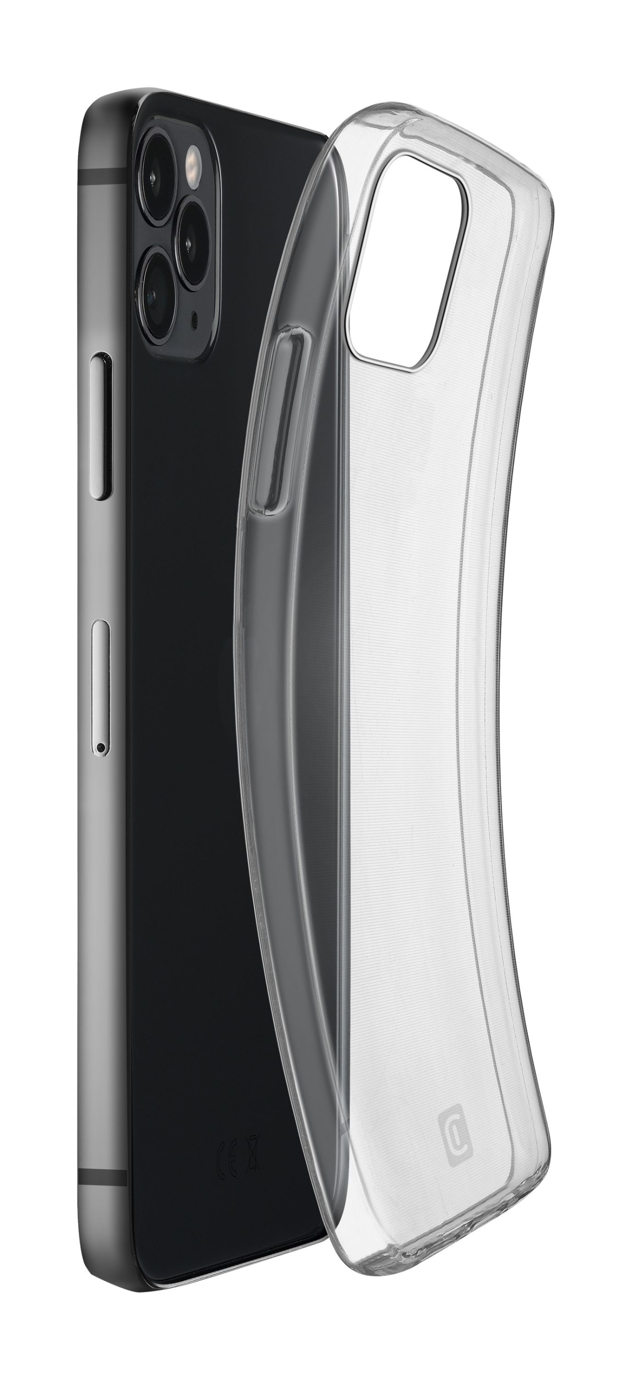 Extratenký zadní kryt Cellularline Fine pro Apple iPhone 12/12 Pro, transparentní