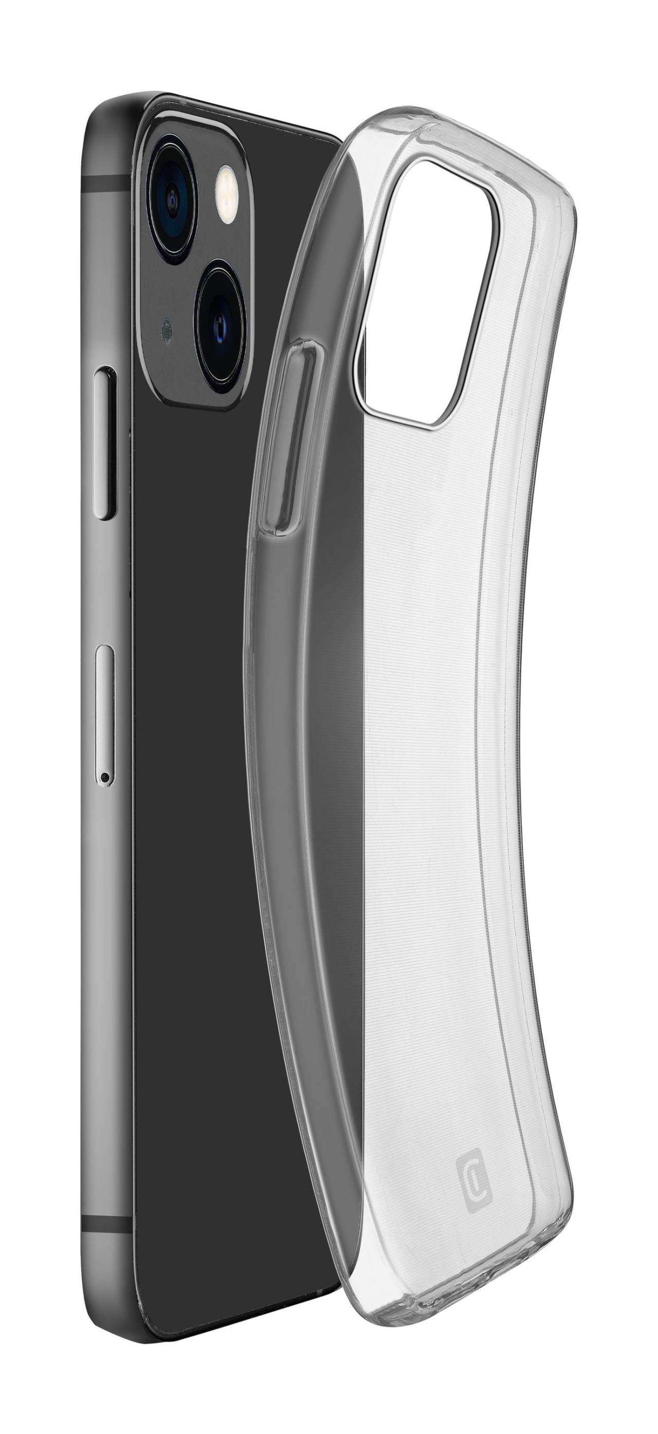 Extratenký zadní kryt CellularLine Fine pro Apple iPhone 14, transparentní