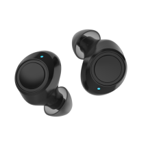 Bezdrátová sluchátka do uší pro mobilní telefon, černá