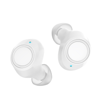 FIXED Bezdrátová TWS sluchátka Buds, bílá