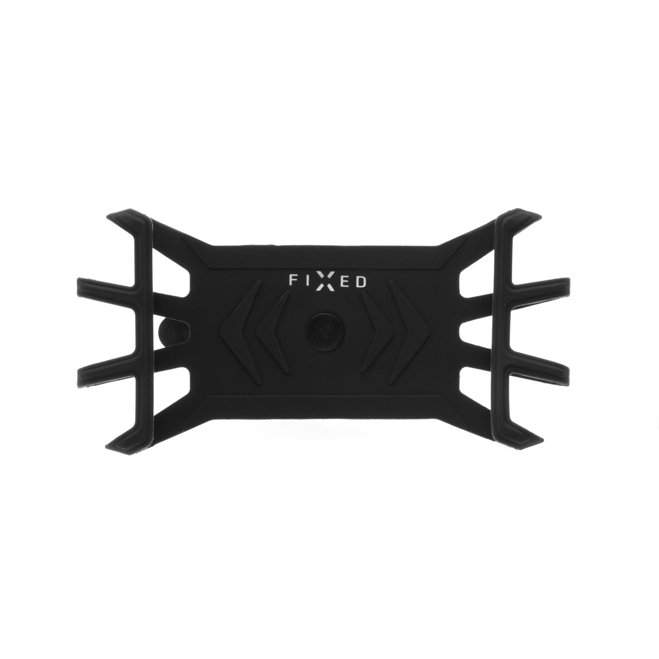 FIXED Silikonový držák mobilního telefonu na kolo Bikee, černý