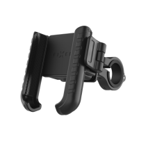 Univerzální držák mobilního telefonu na motorku a kolo FIXED Bikee Anti-Shock s antivibračním modulem, černý