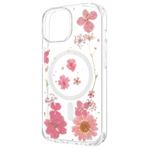 Zadní kryt na mobil Apple iPhone 15 - Fixed MagBloom, MagSafe, Pink Blossom