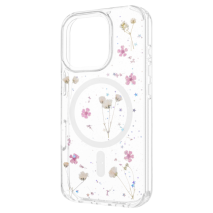 Zadní kryt FIXED MagBloom s podporou MagSafe pro Apple iPhone 16 Pro, Blush Plum