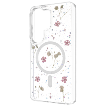 Zadní kryt FIXED MagBloom s podporou MagSafe pro Samsung Galaxy S26 Ultra, Blush Plum