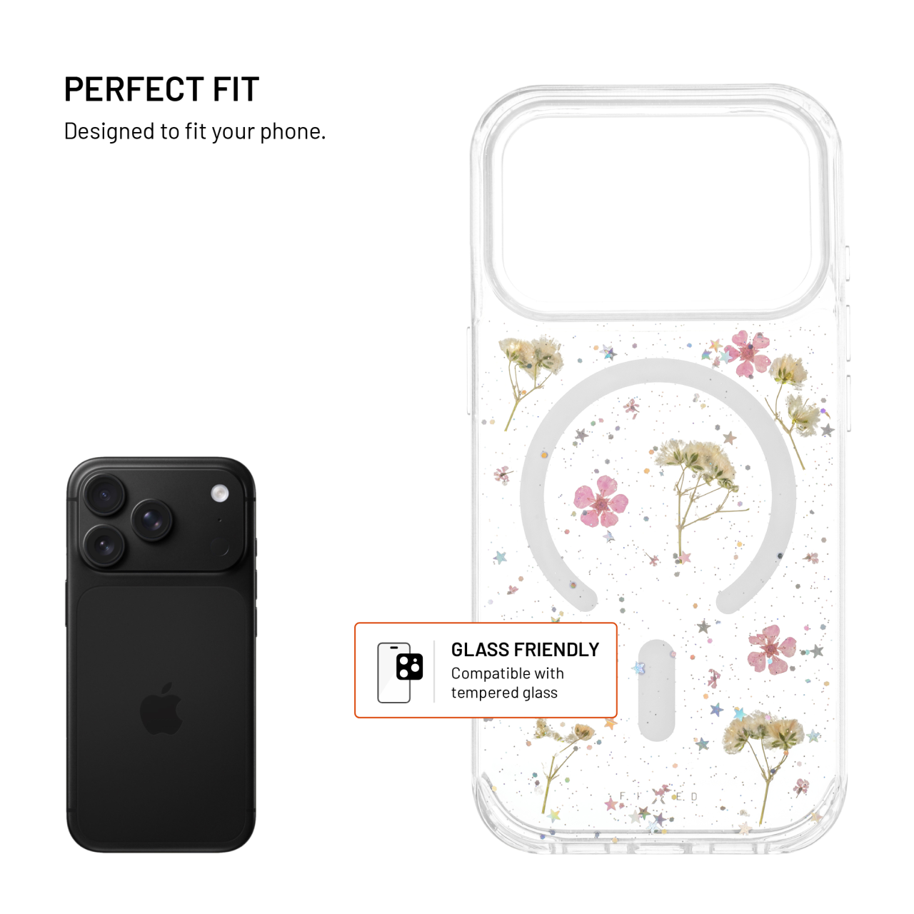 Kryt iPhone 18 Pro / 17 Pro FIXED MagBloom MagSafe Blush Plum