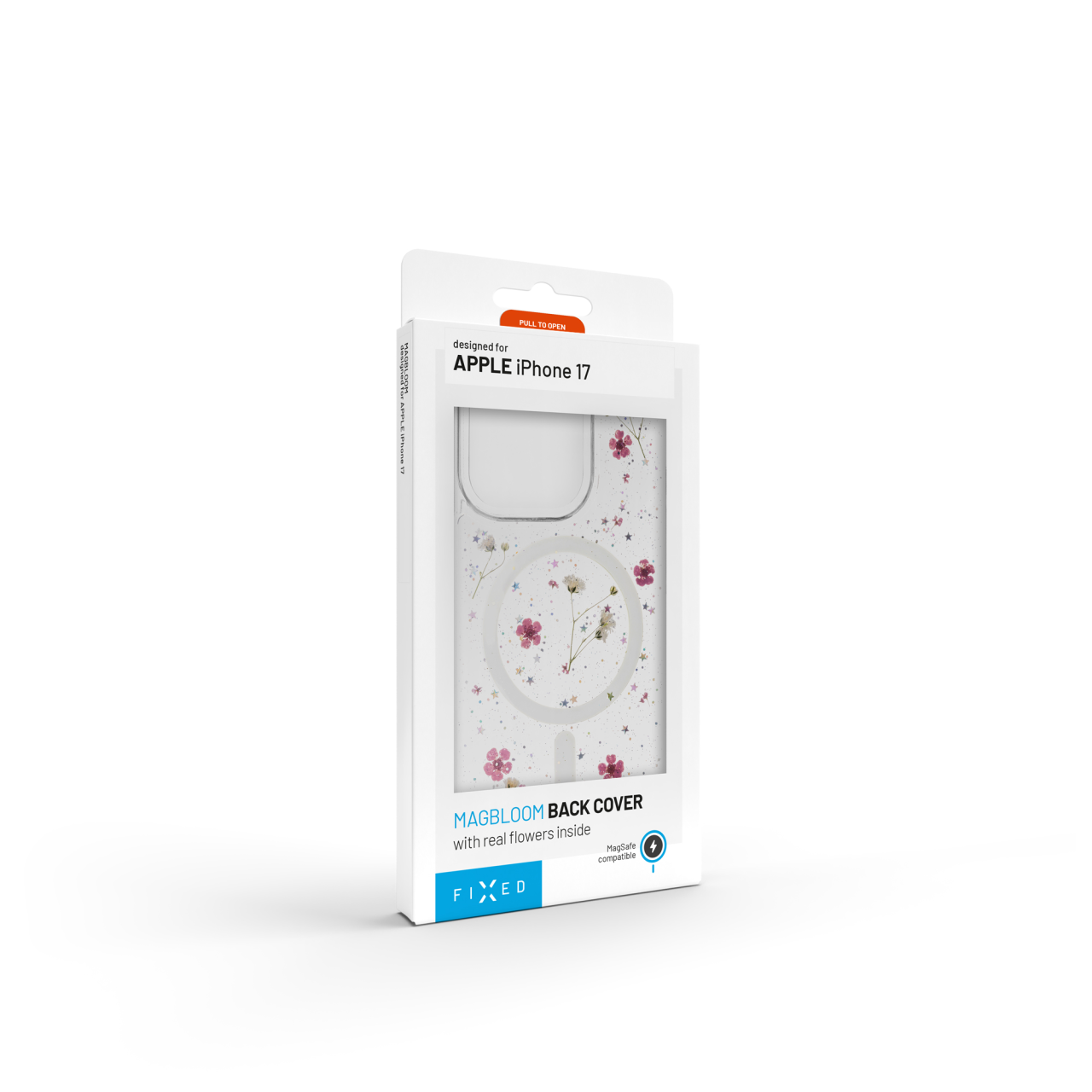 Zadní kryt na mobil Apple iPhone 18 Pro Max/17 Pro Max - Fixed MagBloom, MagSafe, Pink Blossom