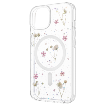 Zadní kryt FIXED MagBloom s podporou MagSafe pro Apple iPhone 13, Blush Plum