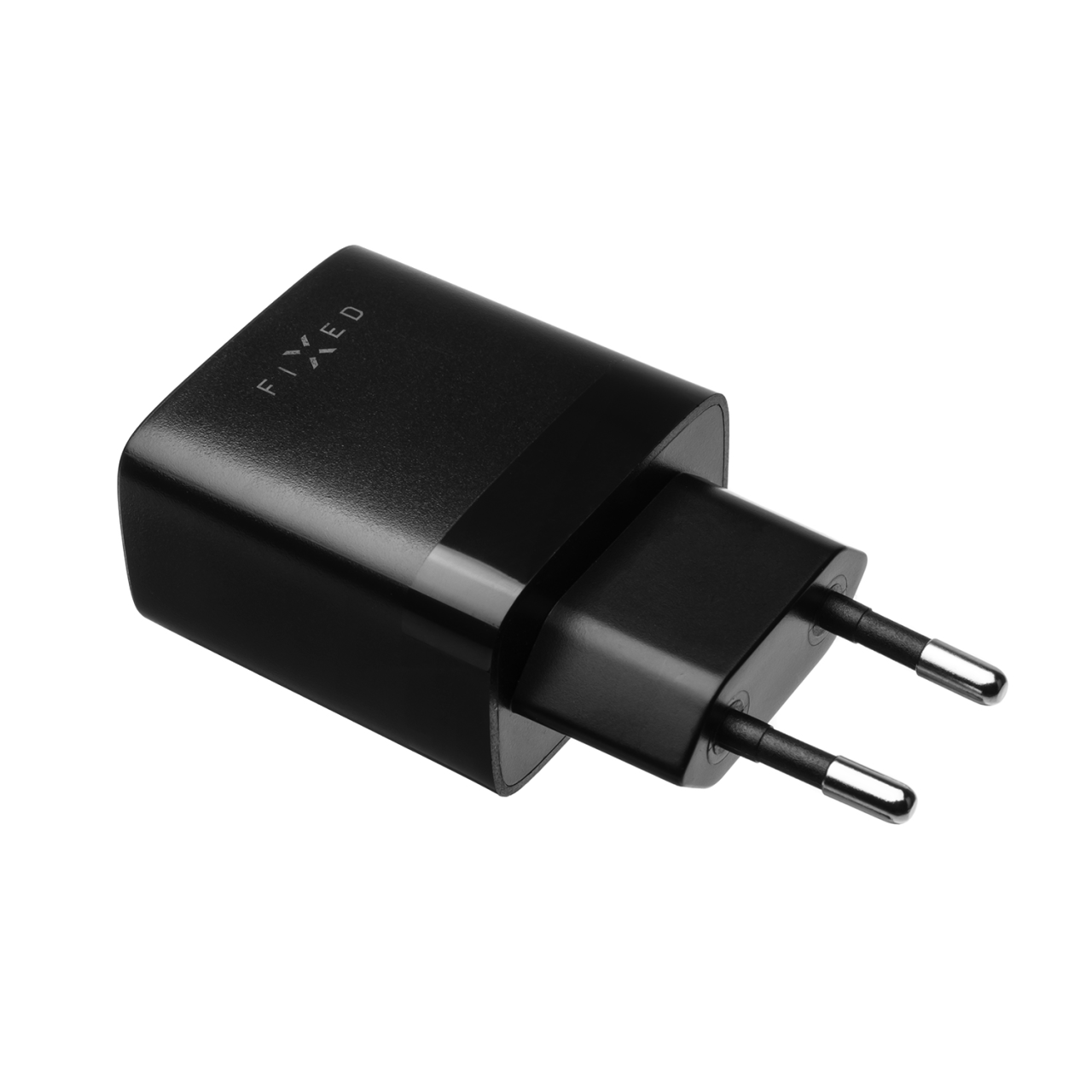 FIXED Síťová nabíječka s 2xUSB výstupem, 17W Smart Rapid Charge, černá