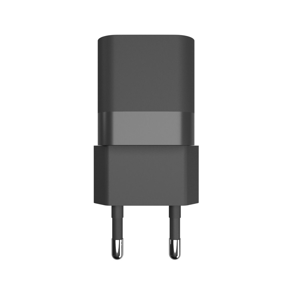 FIXED Síťová nabíječka Mini s USB-C a USB výstupem, podpora PD a QC 3.0, 20W, černá