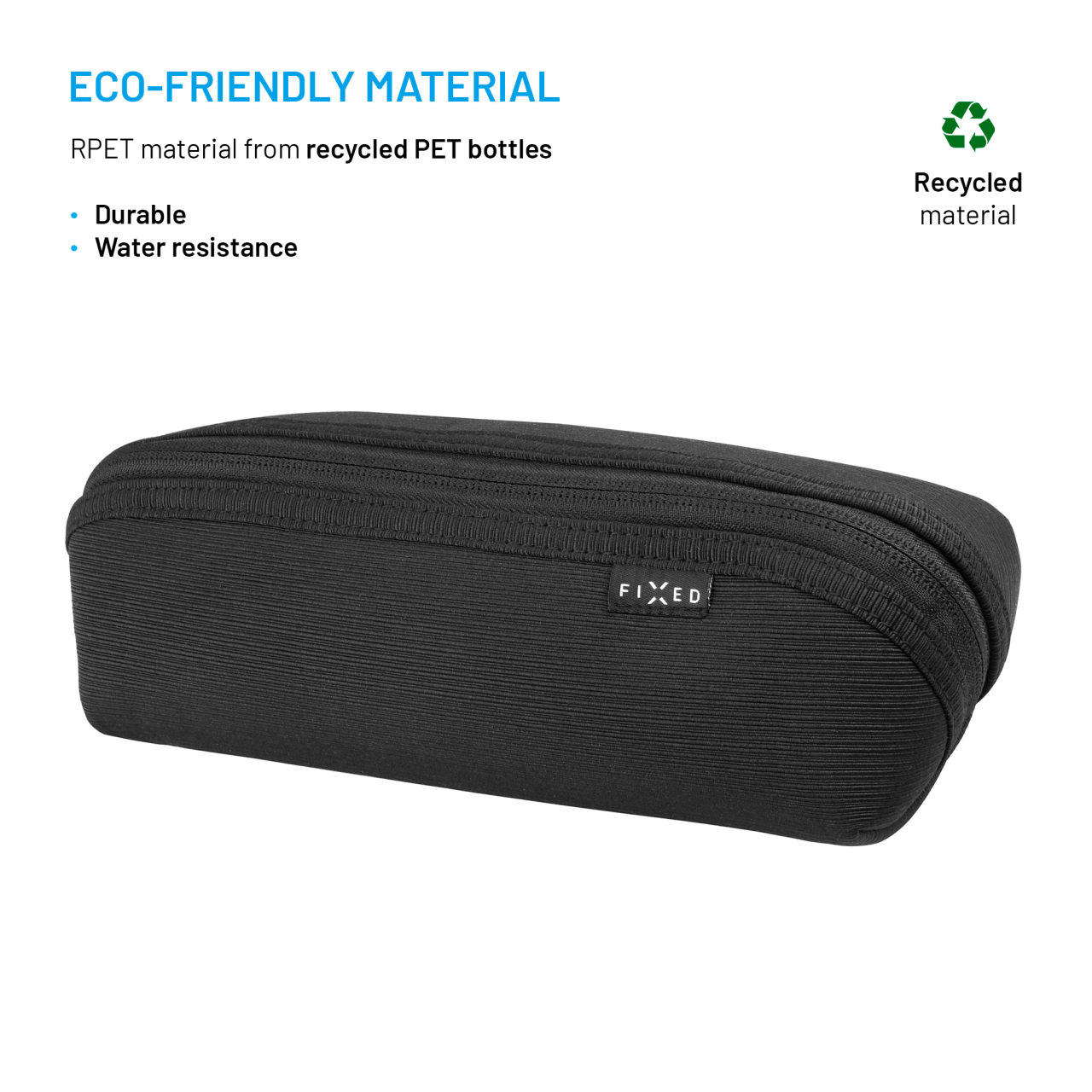 Organizér na věci FIXED Camino Pack, černý