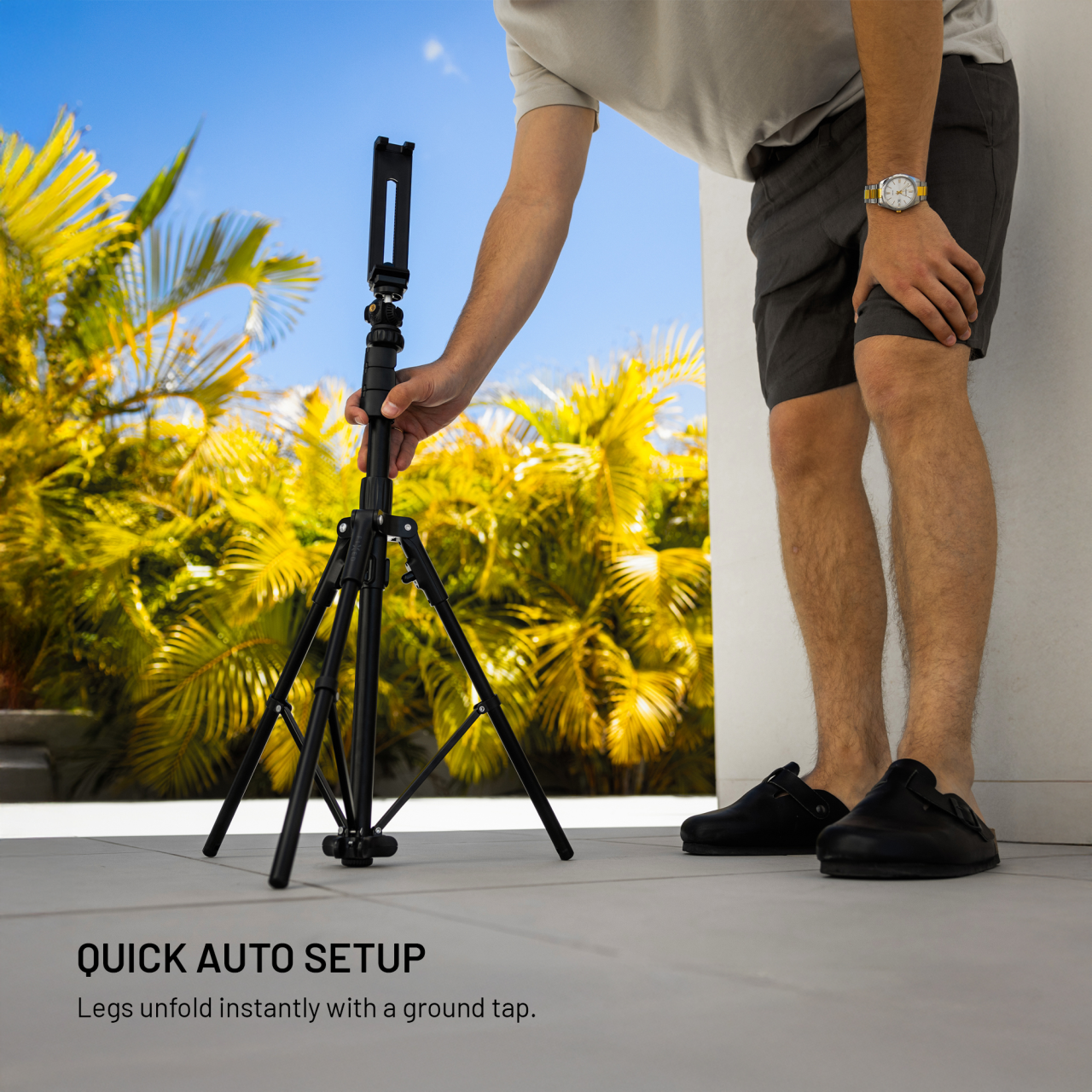 Extra dlouhý stativ FIXED Creator Tripod, 1,9m, 1/4" závit, černý