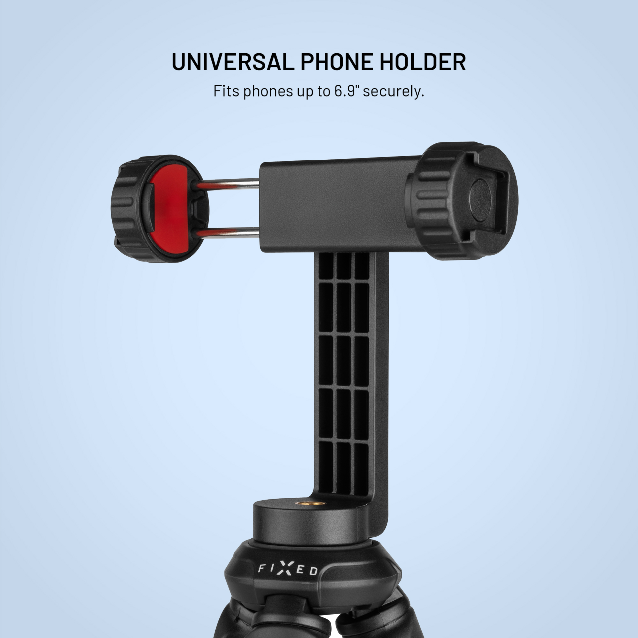 Flexibilní Stativ FIXED Creator s 1/4" držákem na telefon, černý