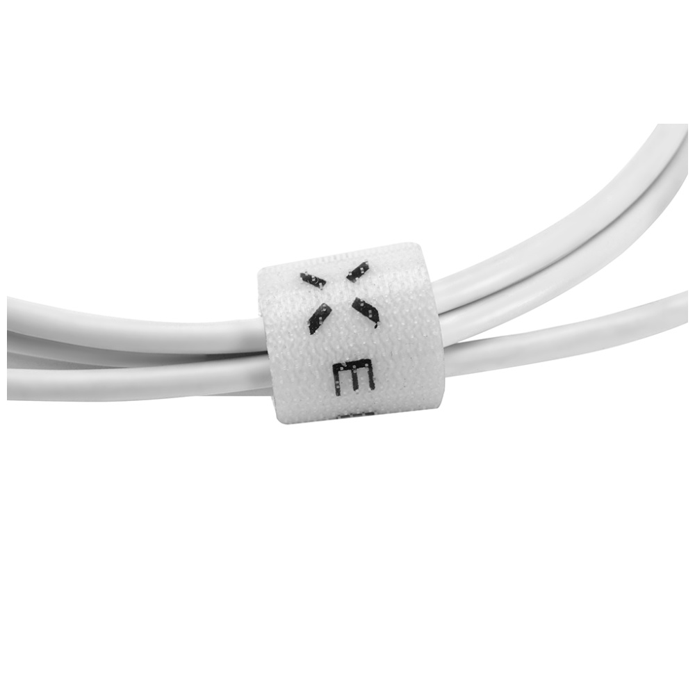 FIXED Dlouhý datový a nabíjecí kabel s konektory USB/USB-C, USB 2.0, 2 metry, bílý