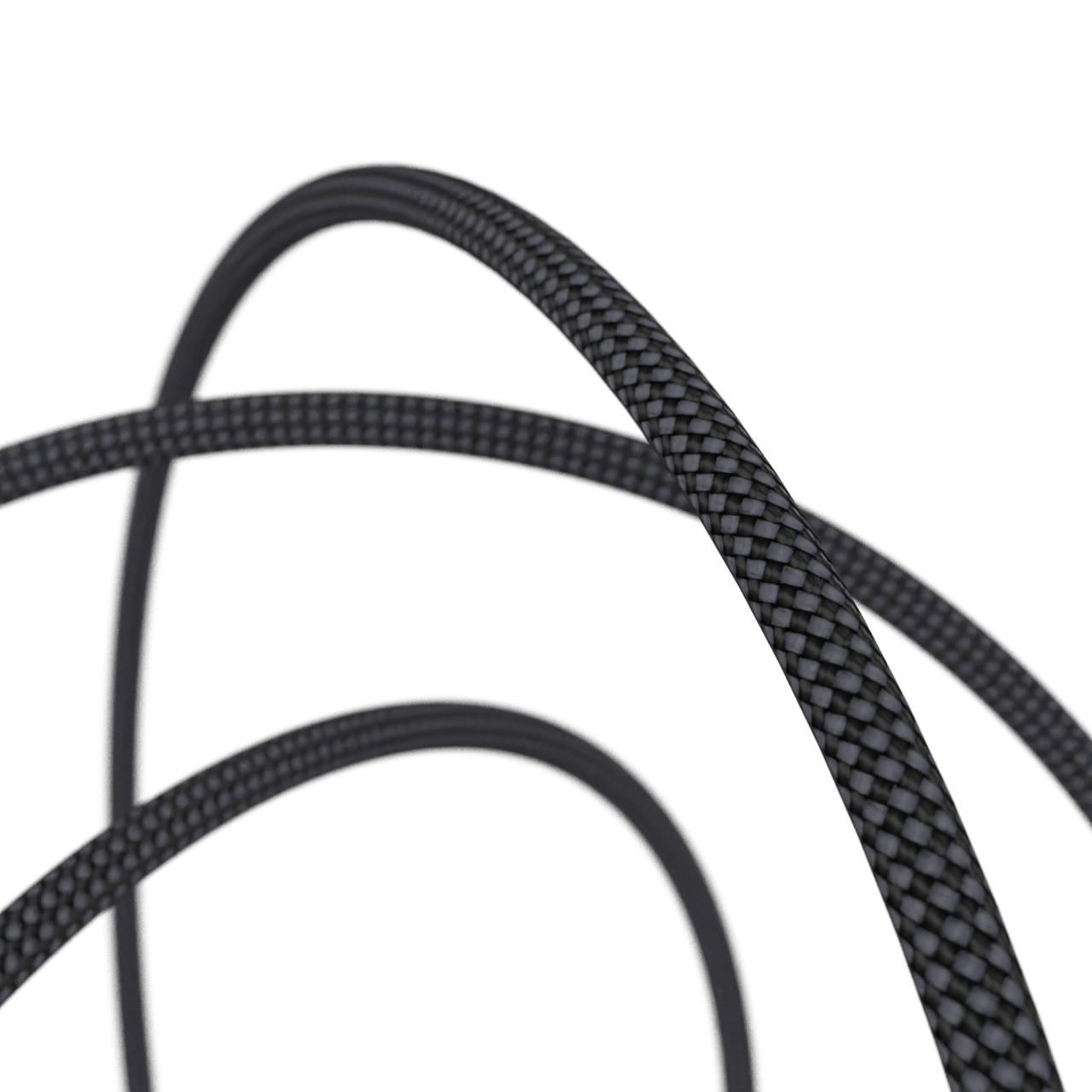 FIXED Dlouhý nabíjecí a datový opletený kabel s konektory USB-C/USB-C, PD 3.1, 2 m, USB4gen2 20Gbps, 4K60Hz, 240W, šedý