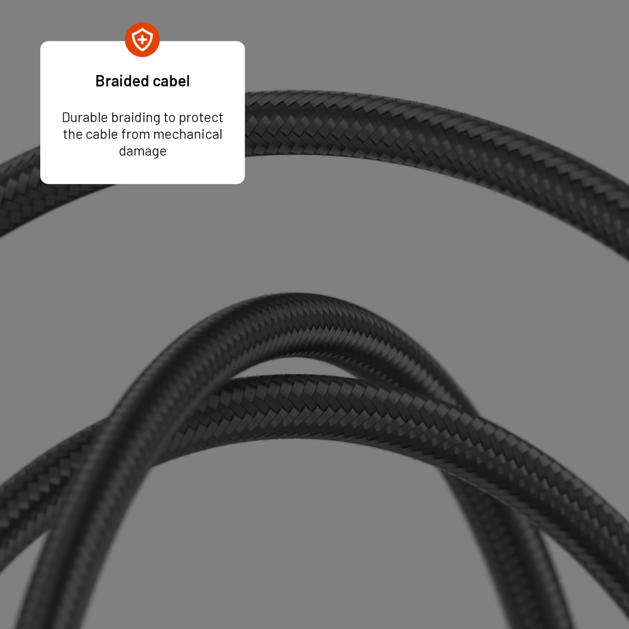 FIXED Nabíjecí a datový kabel s displejem s konektory USB-C/USB-C a podporou PD, 1.2m, USB 2.0, 100W, černý