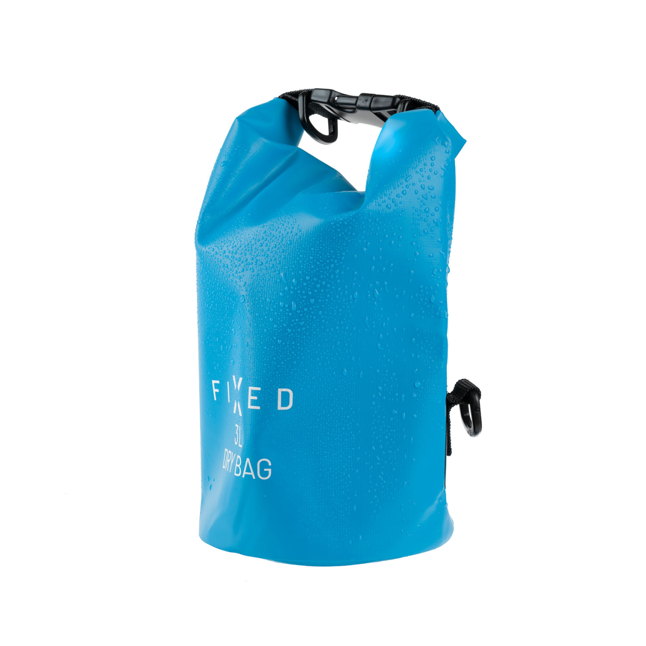 Voděodolný vak FIXED Dry Bag 3L, modrá