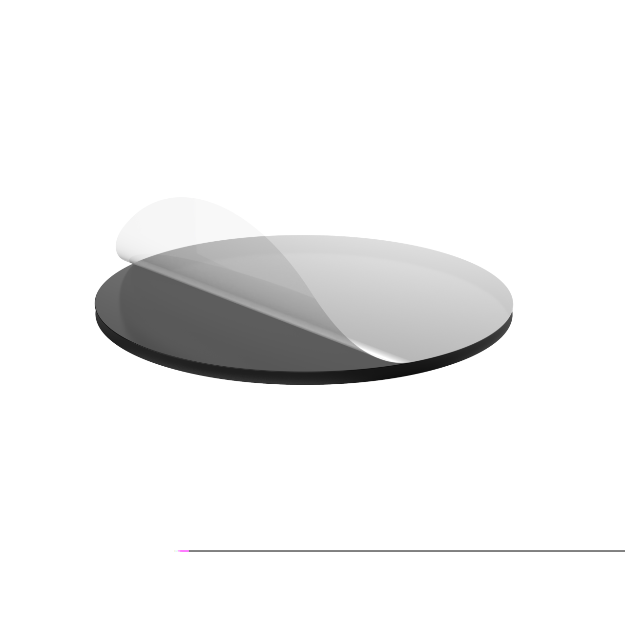 FIXED Adhezivní podložka Disc pod držák na palubní desku, černá