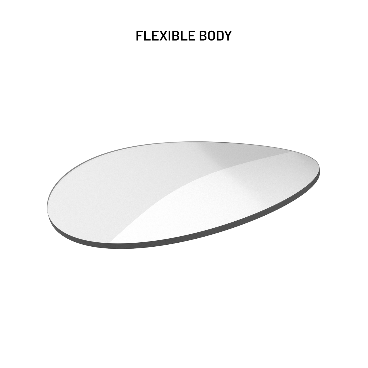 Podložka FIXED Disc pod držák na palubní desku, čirá