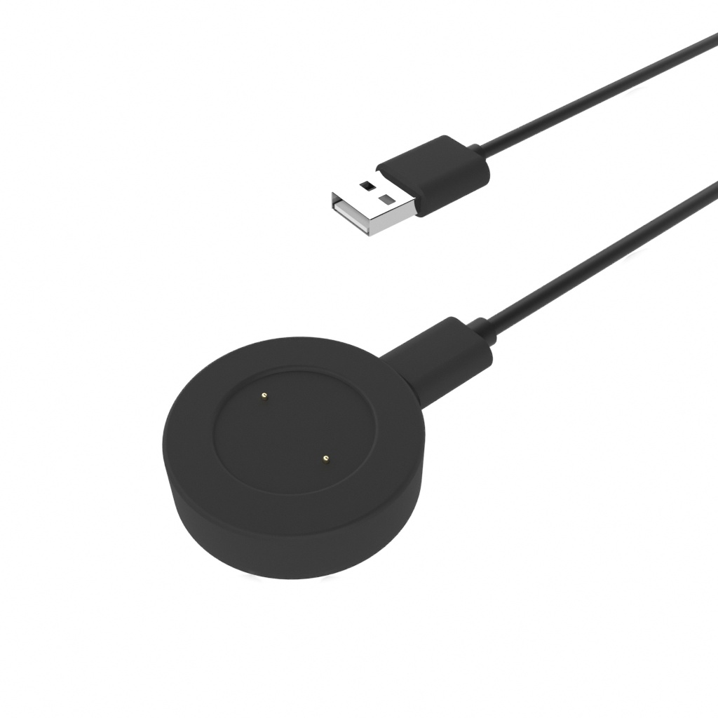 FIXED Nabíjecí USB-A kabel pro Huawei Watch GT 2 (42/46 mm), černý