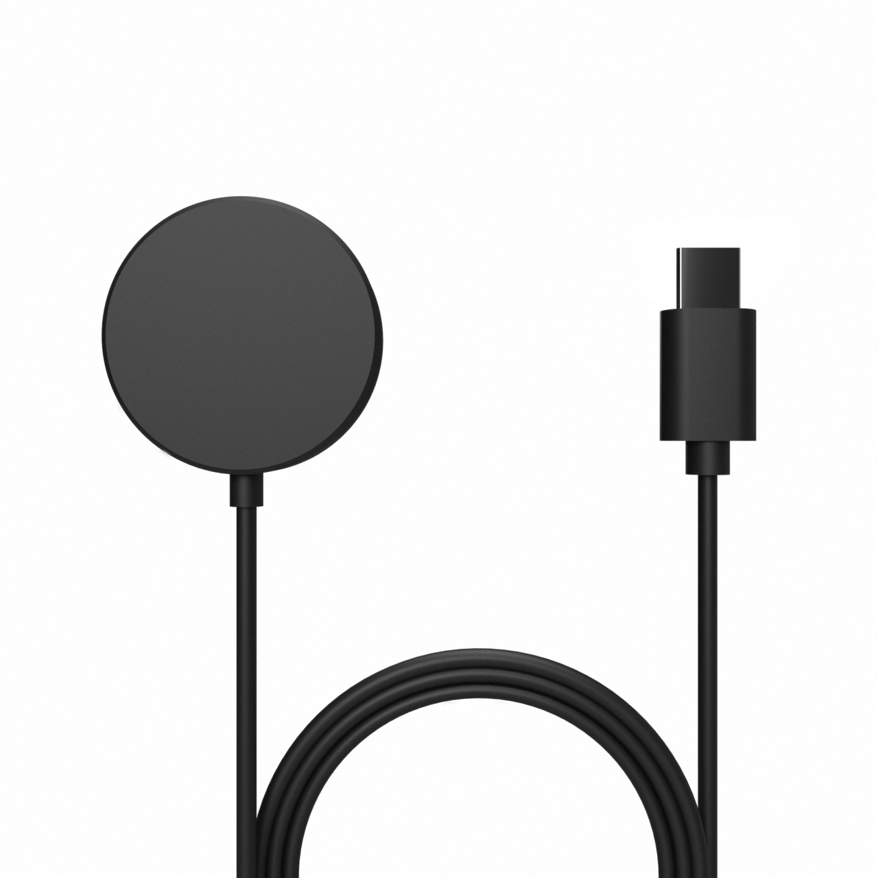 FIXED Nabíjecí USB-C kabel pro hodinky Samsung Galaxy Watch 3/4/5/6/7/Active/Ultra, černý