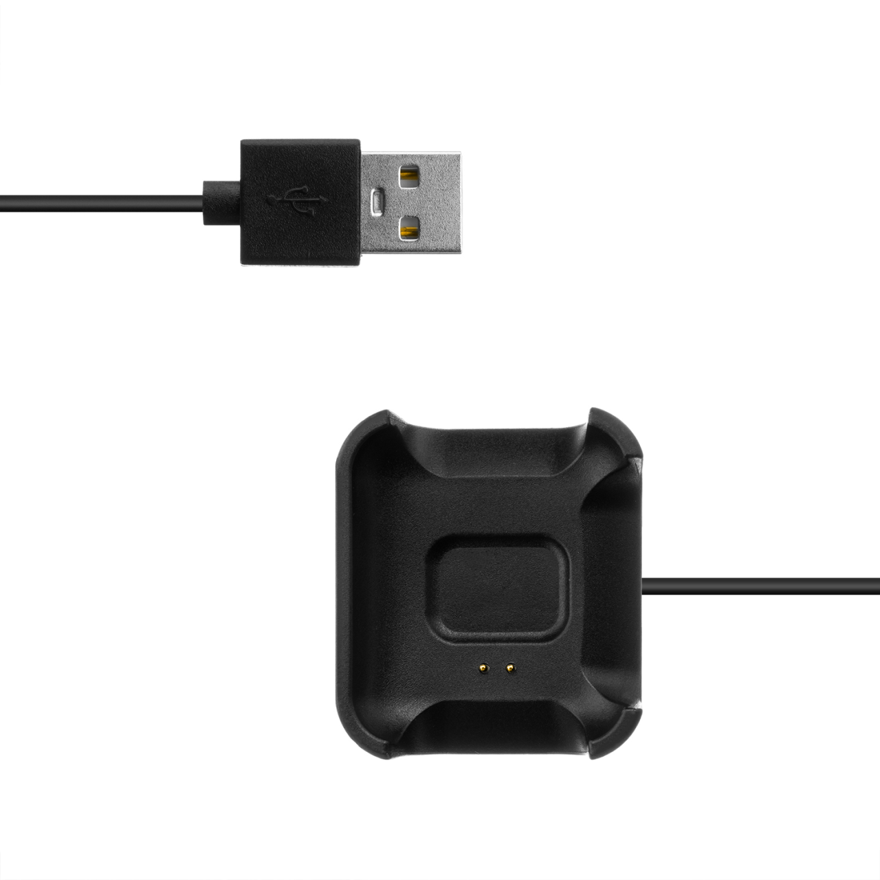 FIXED Nabíjecí USB-A kabel pro Xiaomi Mi Watch Lite, černý