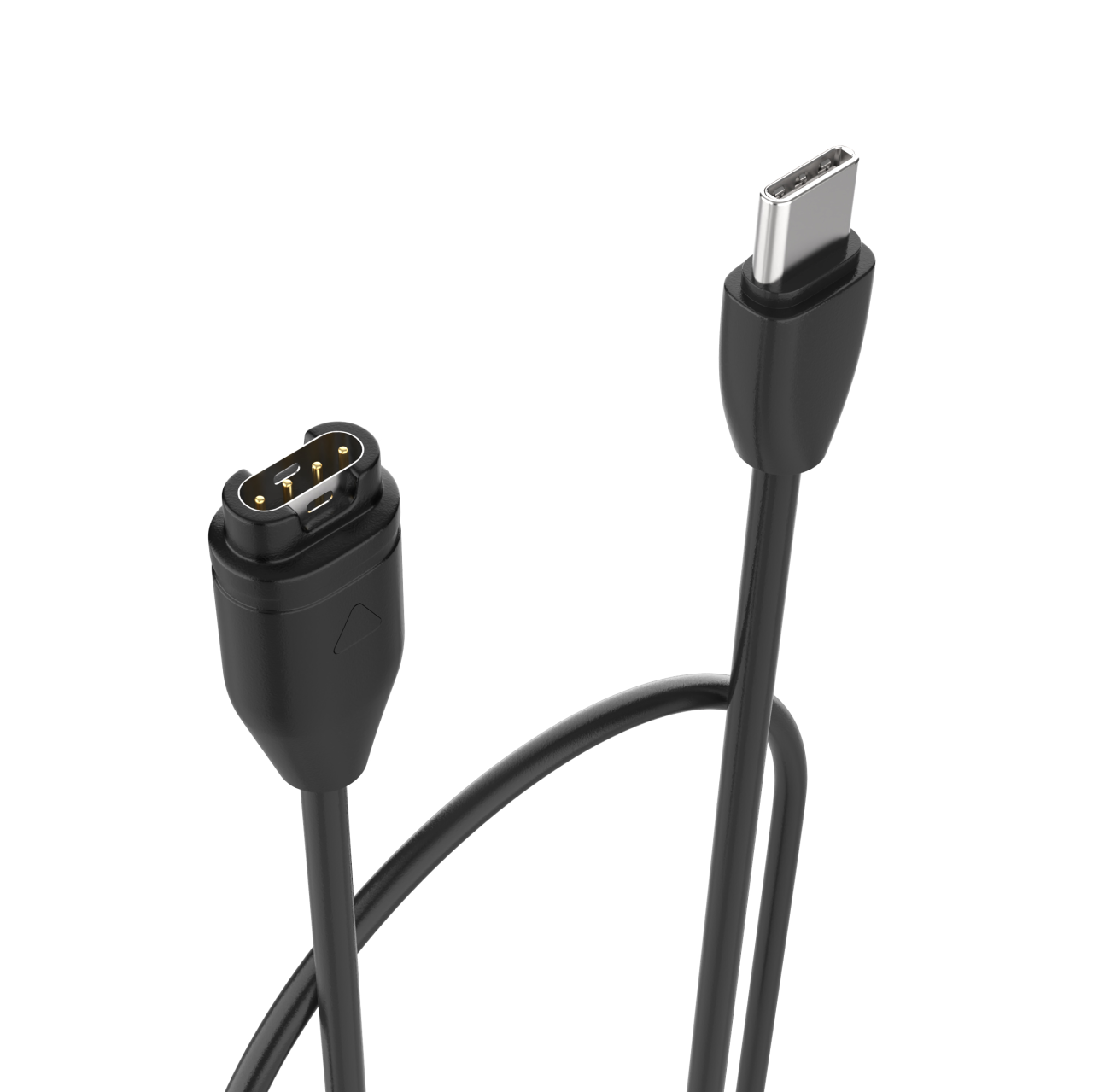 FIXED Nabíjecí USB-C kabel pro smartwatch Garmin Fenix 5/6/7/7X/8, Epix, Venu 2/3/3S, Vívoactive 3/4/5, černý