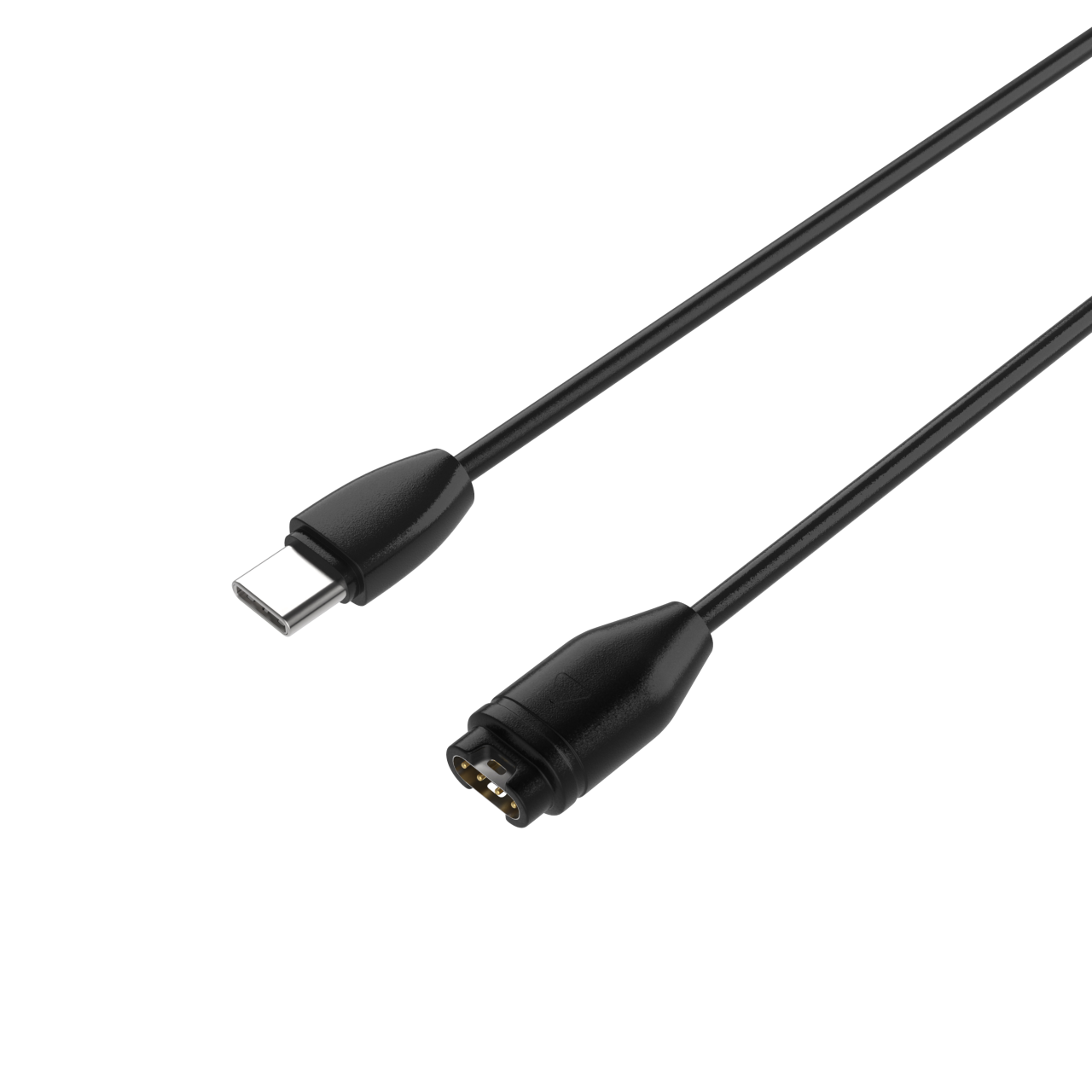 Nabíjecí USB-C kabel FIXED pro smartwatch Garmin Forerunner/Fenix/Venu/Vívoactive/Instinct, 2m, černý