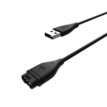 FIXED Nabíjecí USB-A kabel pro smartwatch Garmin Fenix 5/6/7/7X/8, Epix, Venu 2/3/3S, Vívoactive 3/4/5, černý