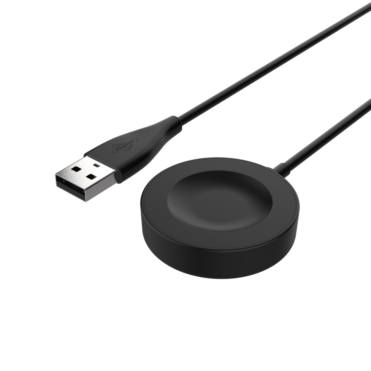 FIXED Nabíjecí USB-A kabel pro Huawei Watch GT 2 Pro/3/3 Pro/4/4 Pro/5/5 Pro, černý
