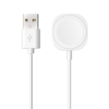 FIXED Nabíjecí USB-A kabel pro Apple Watch, bílý