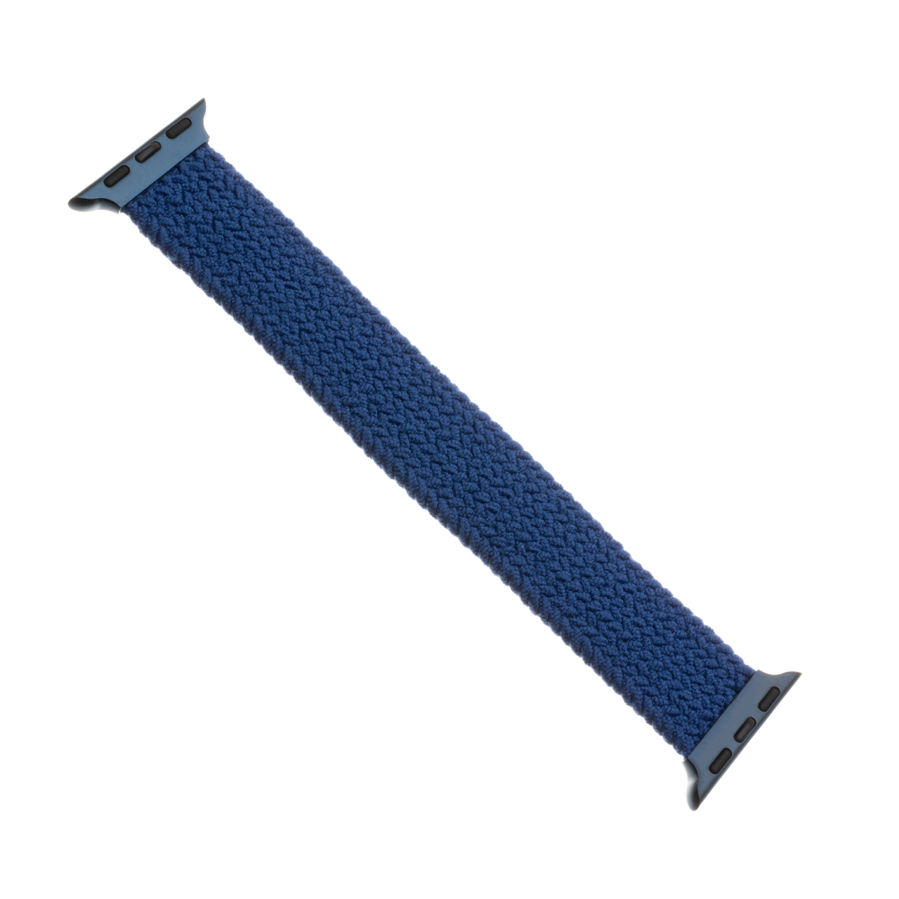 FIXED Elastický nylonový řemínek Nylon Strap pro Apple Watch 38/40/41mm, velikost XL, modrý