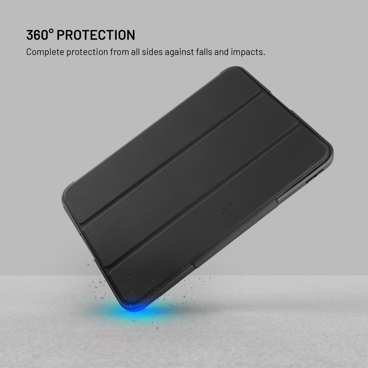 Odolné pouzdro se stojánkem FIXED Enduro pro Apple iPad Pro 11" (2020/2021/2022), černé