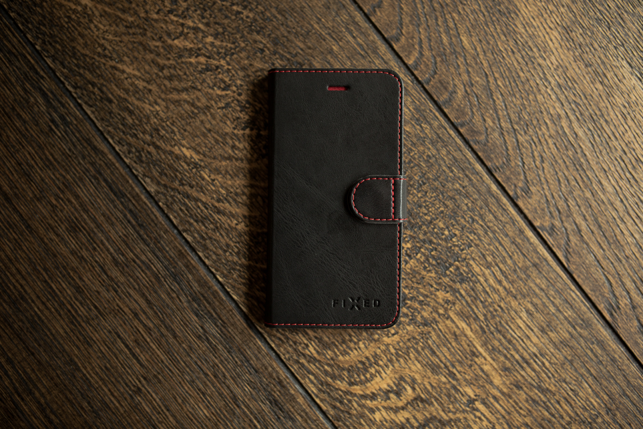 FIXED Pouzdro typu kniha FIT pro Apple iPhone 11 Pro Max, černé