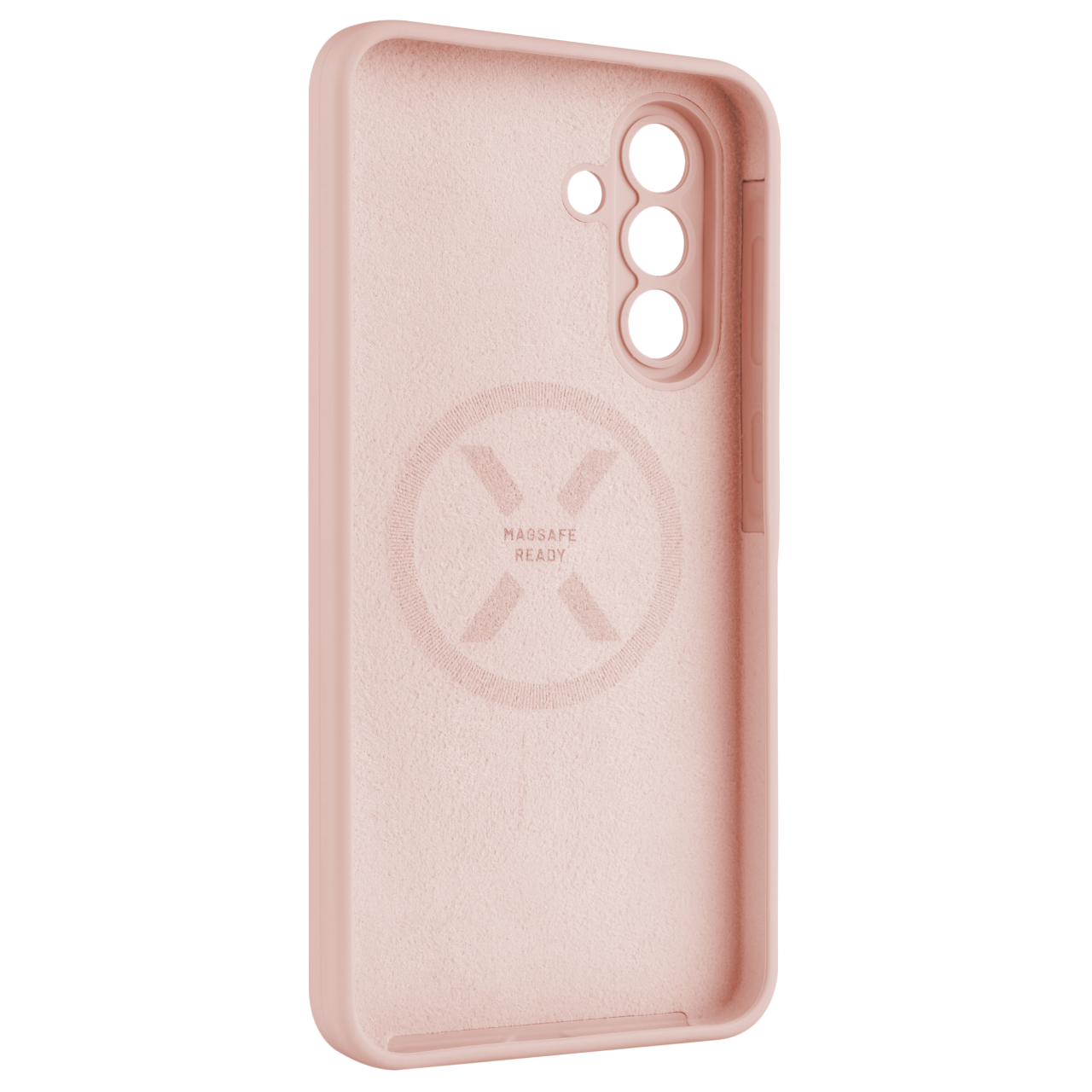 FIXED Zadní kryt MagFlow s podporou MagSafe pro Samsung Galaxy A36 5G, růžový