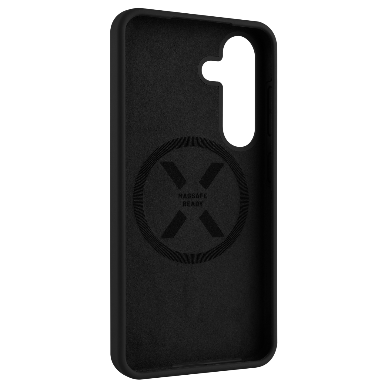 FIXED Zadní kryt MagFlow s podporou MagSafe pro Samsung Galaxy S25, černý