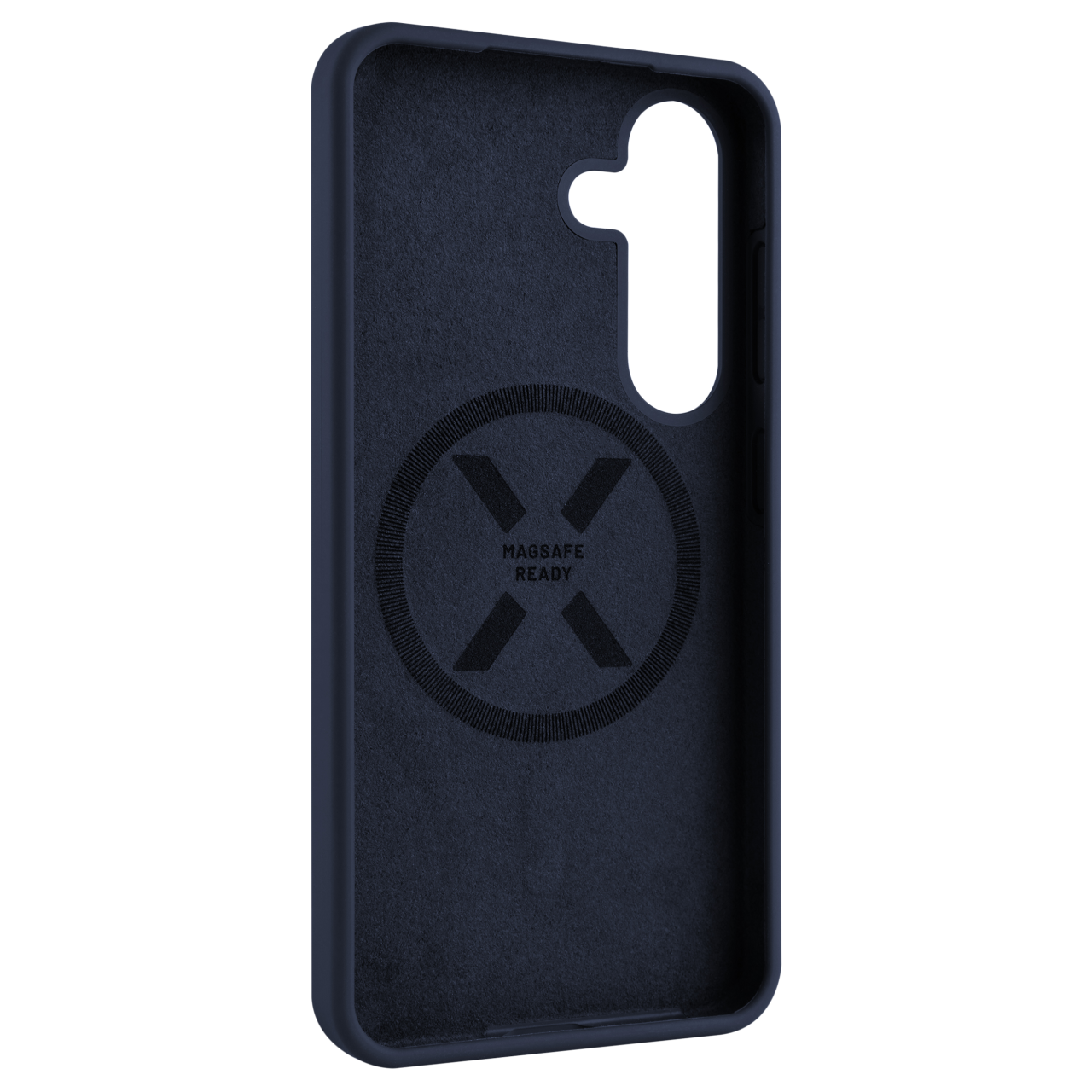 FIXED Zadní kryt MagFlow s podporou MagSafe pro Samsung Galaxy S25, modrý
