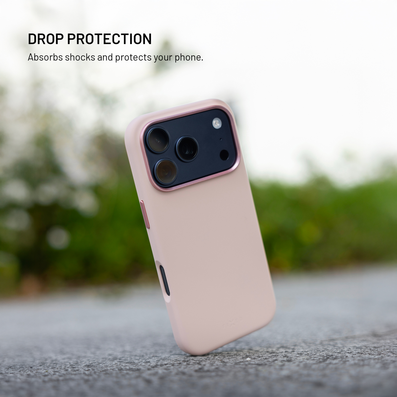 Zadní kryt FIXED MagFlow s podporou MagSafe pro Apple iPhone 17 Pro, růžový