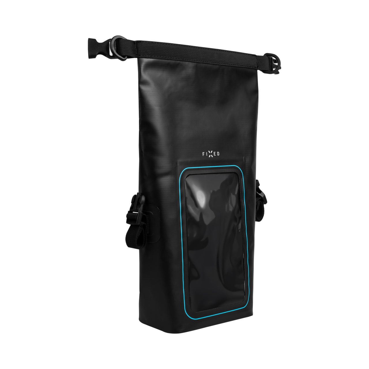FIXED Voděodolný vak Float Bag s kapsou pro mobilní telefon 3L, černá