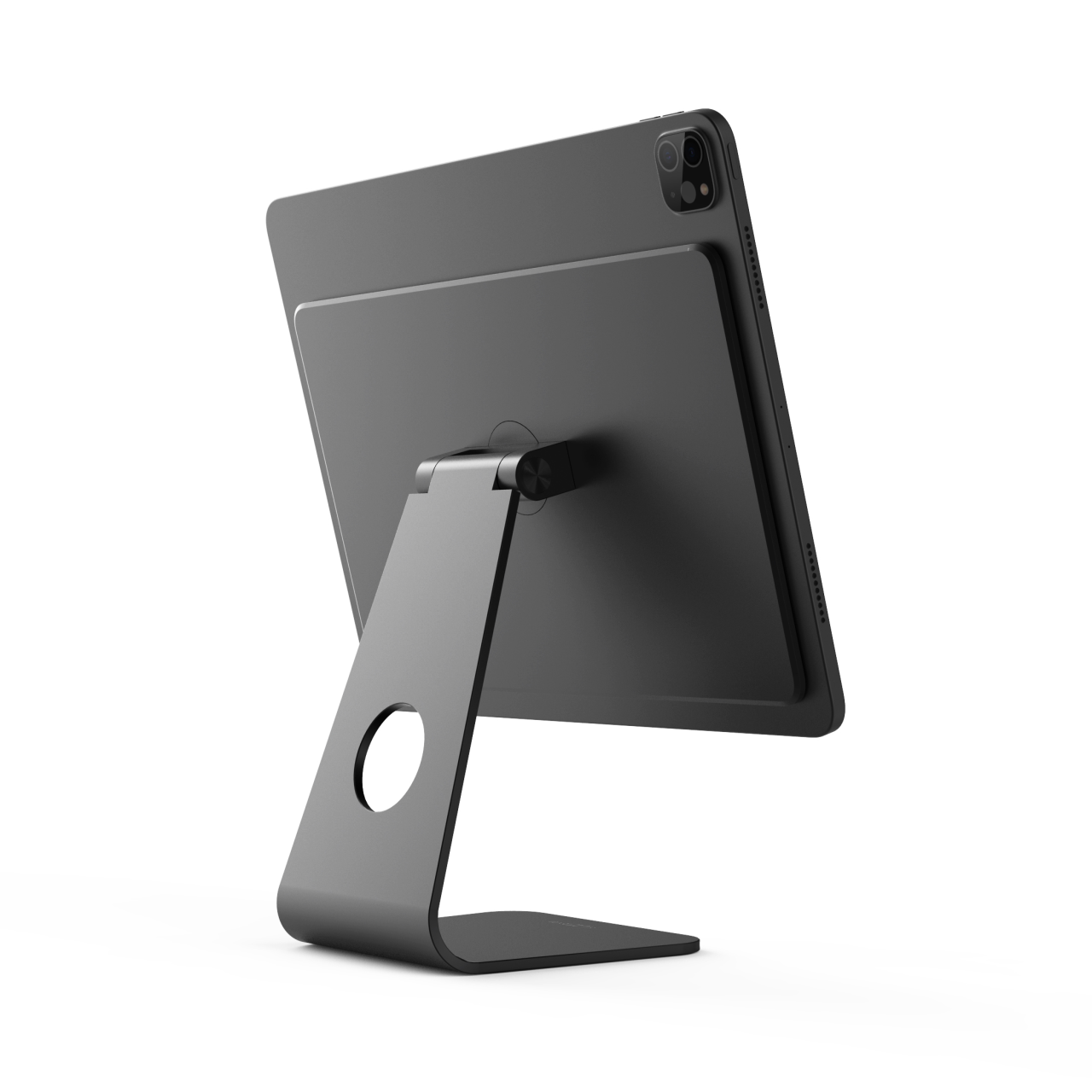 FIXED Hliníkový magnetický stojánek Frame pro Apple iPad Pro 11" (2018-2022) a iPad Air (2020/2022/2024), space gray