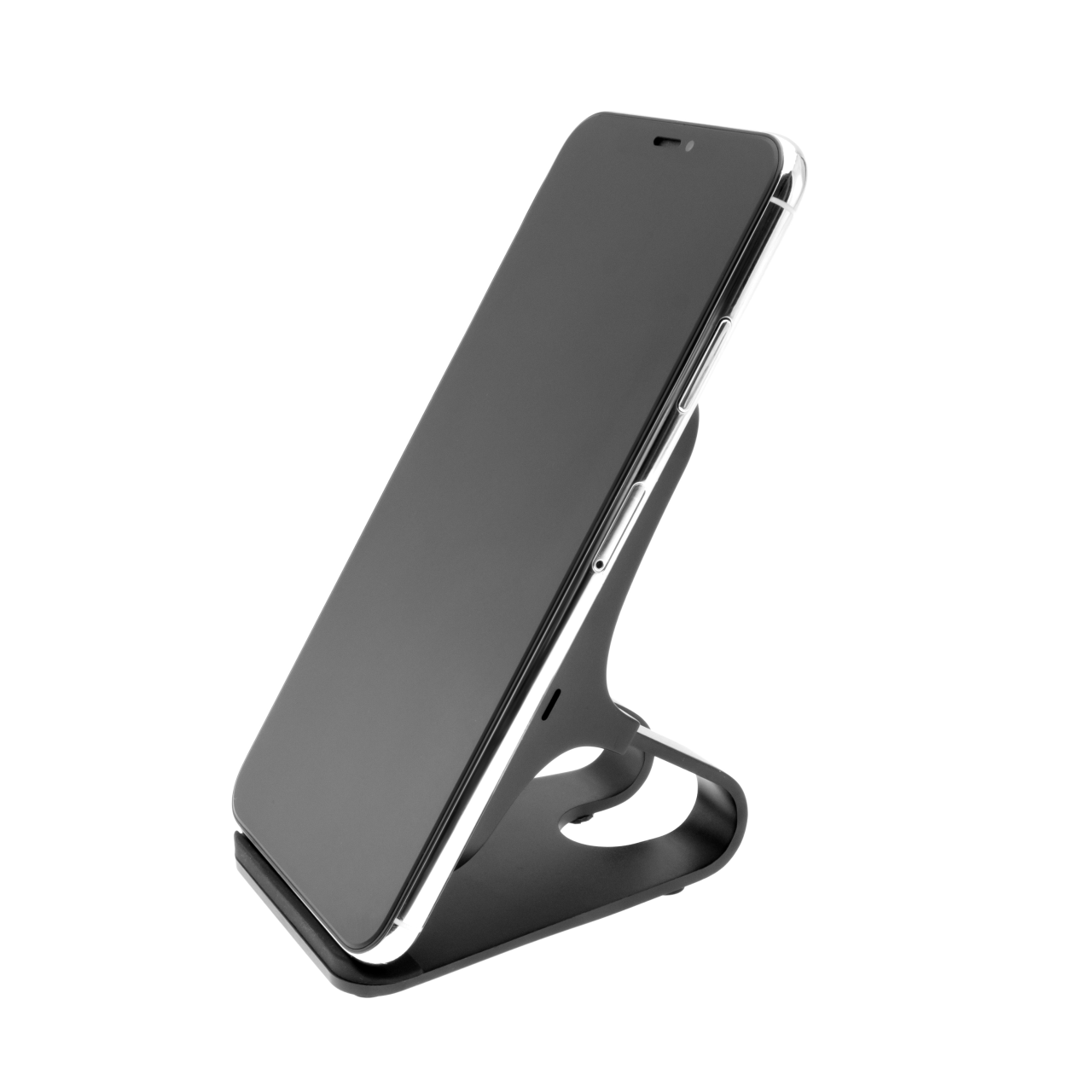 FIXED Stojánek s rychlým bezdrátovým nabíjením Frame Wireless, 15W, černý