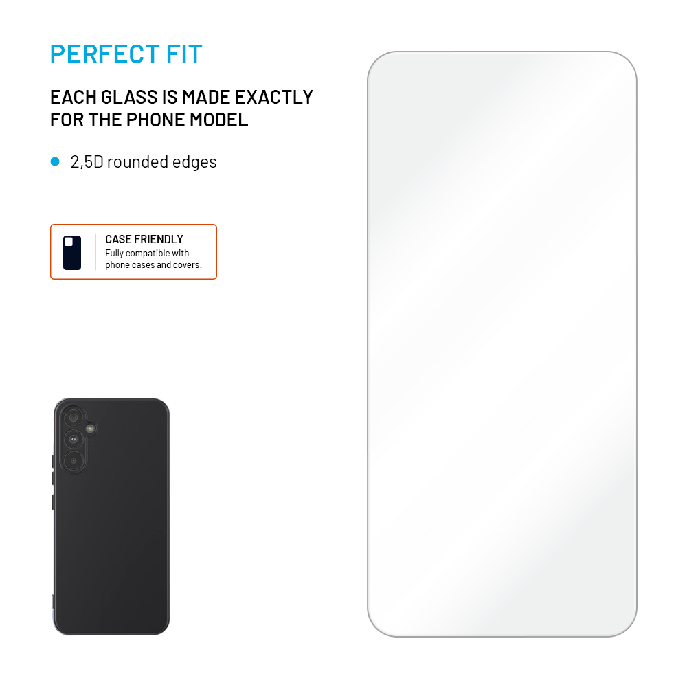 FIXED Ochranné tvrzené sklo pro Samsung Galaxy A36 5G/A56 5G, čiré