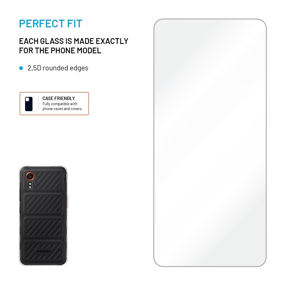 FIXED Ochranné tvrzené sklo pro Samsung Galaxy Xcover 7 Pro, čiré