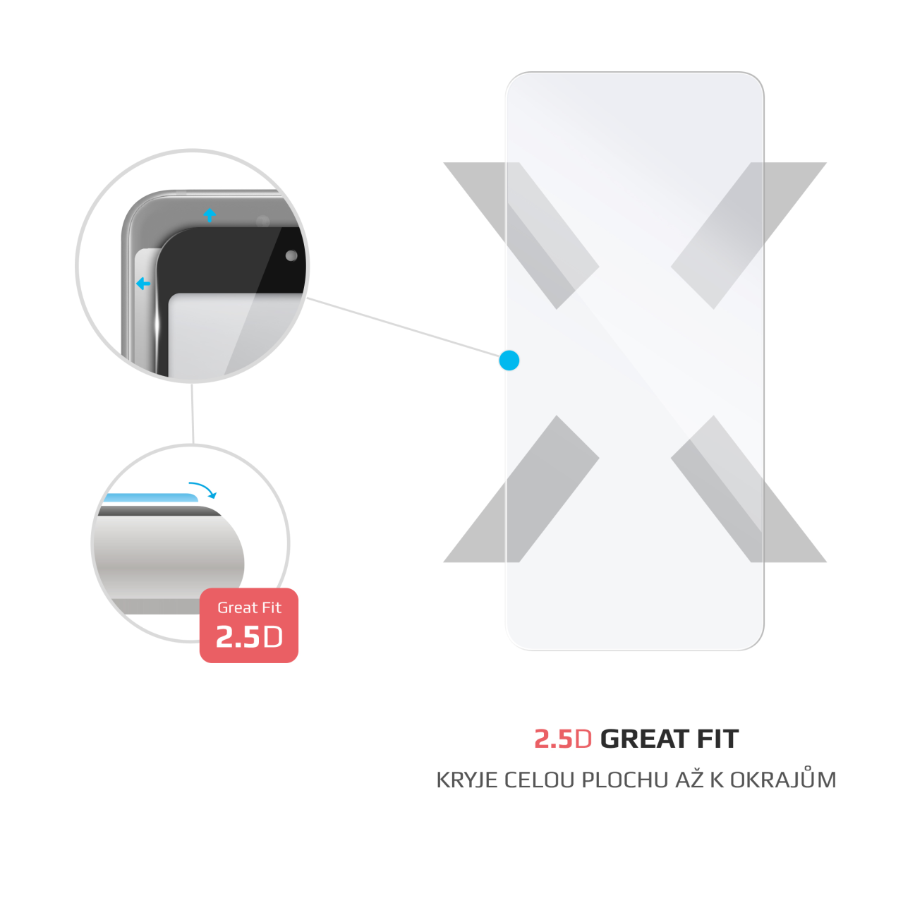 FIXED Ochranné tvrzené sklo pro Xiaomi Redmi Note 11 Pro/Note 11 Pro 5G, čiré