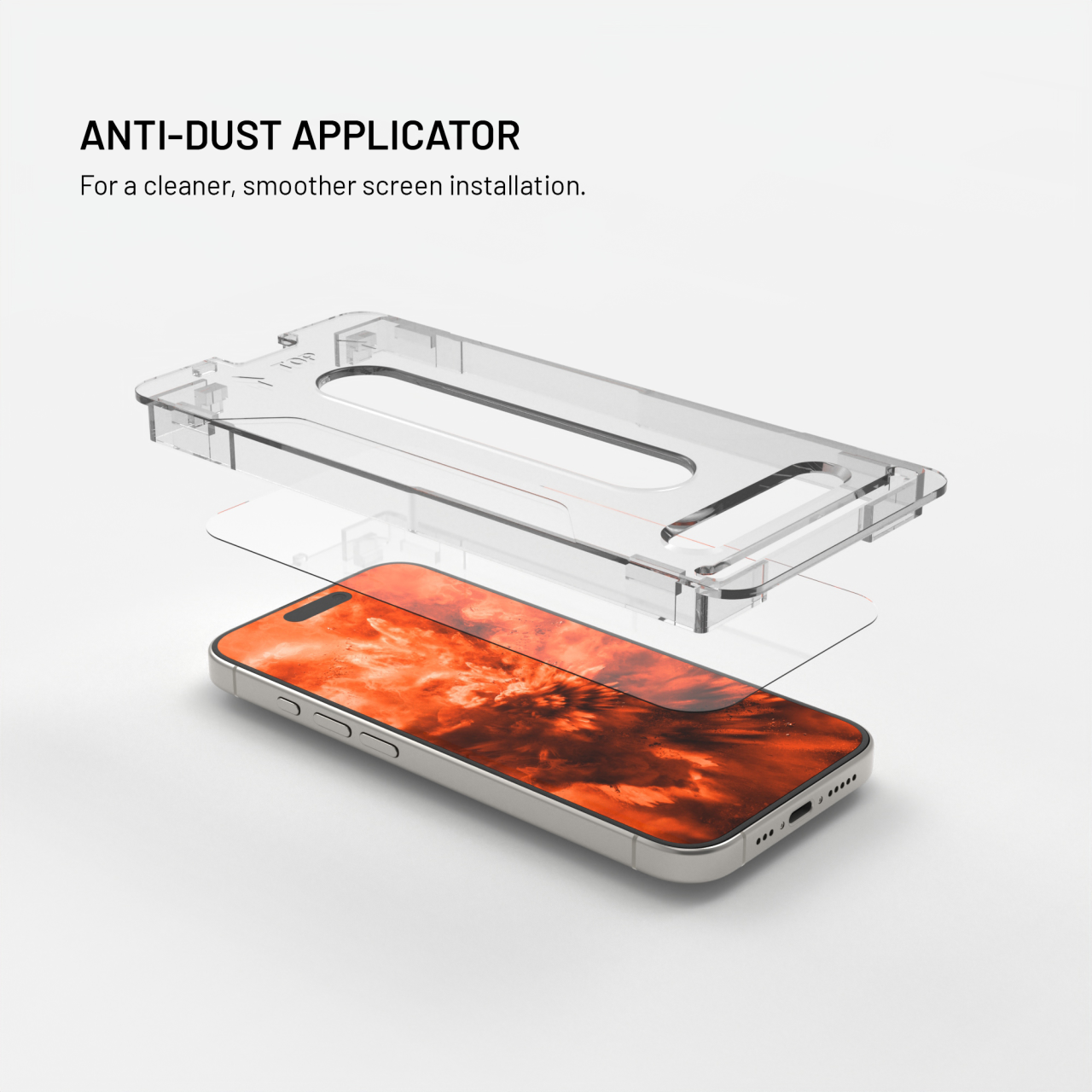 Tvrzené sklo na mobil Apple iPhone 18 Pro Max/17 Pro Max - Fixed, 2 ks, s aplikátorem, čiré